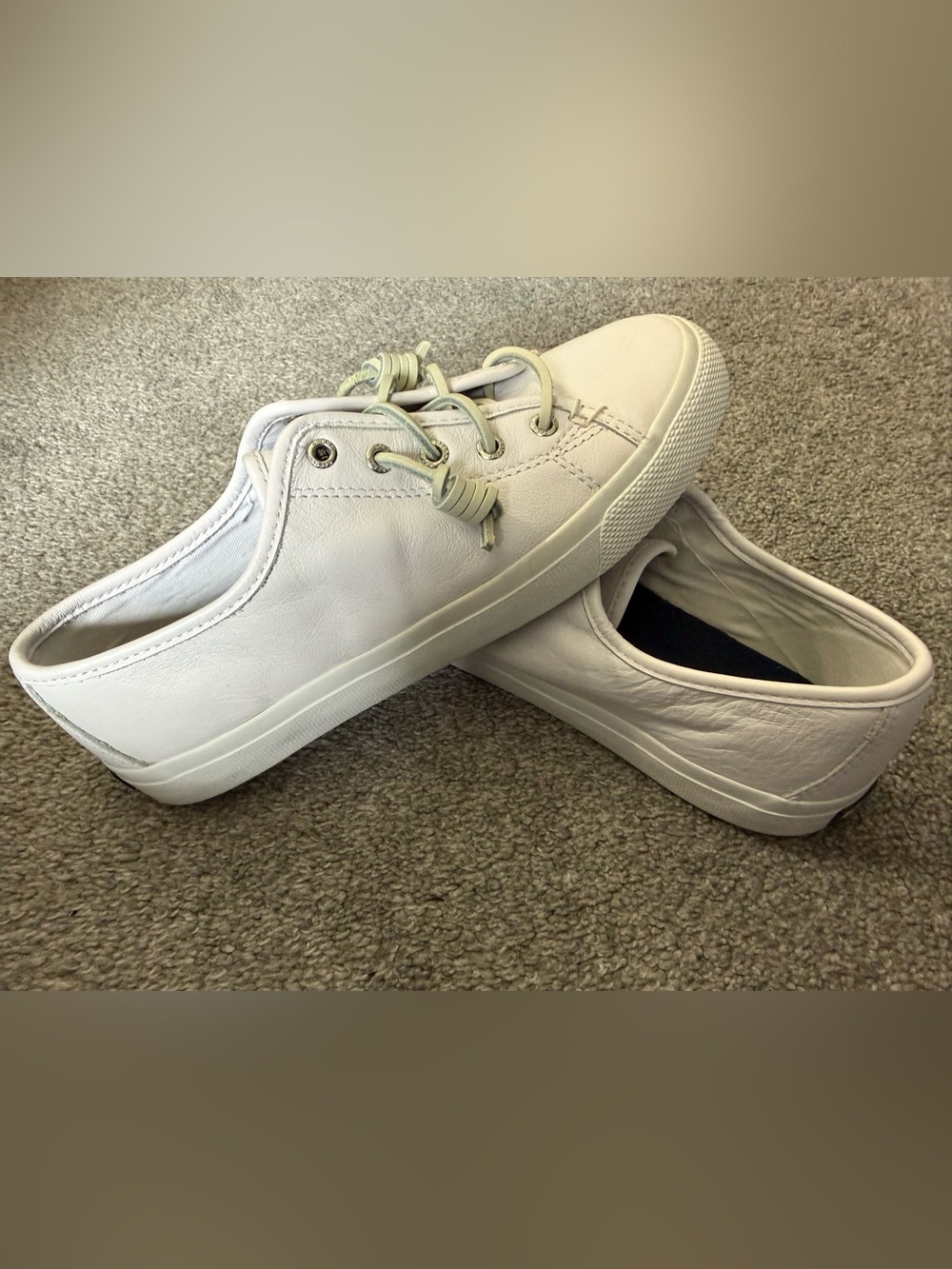 Sperry Classic White Low-Top Sneakers